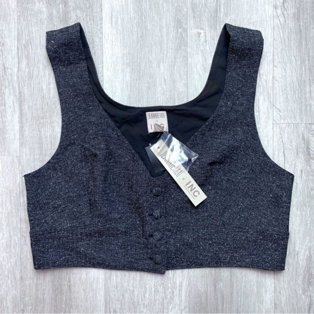 INC Cropped Vest - Picture 2 of 5